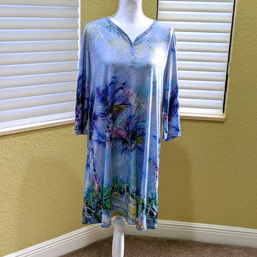 Leoma Love Grove Swim Coverup L